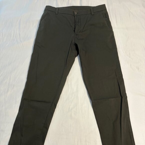 Men's Commission Pant Classic - Sz 32 - Green - Swift Cotton - Picture 1 of 7